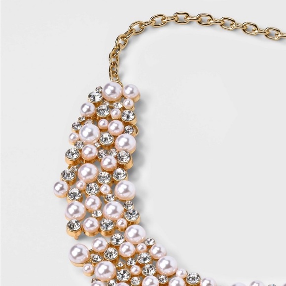 COPY - SUGARFIX by BaubleBar Pearl Statement Necklace NWT - Picture 4 of 7